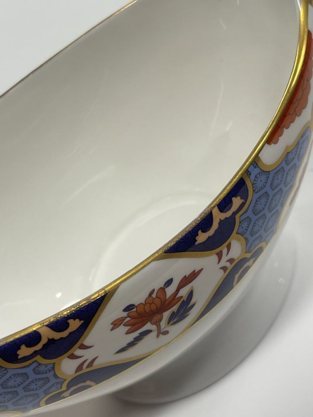 Spode Shima Y8172 Gravy Boat & Y8172-D Underplate Bone China England - Picture 11 of 16